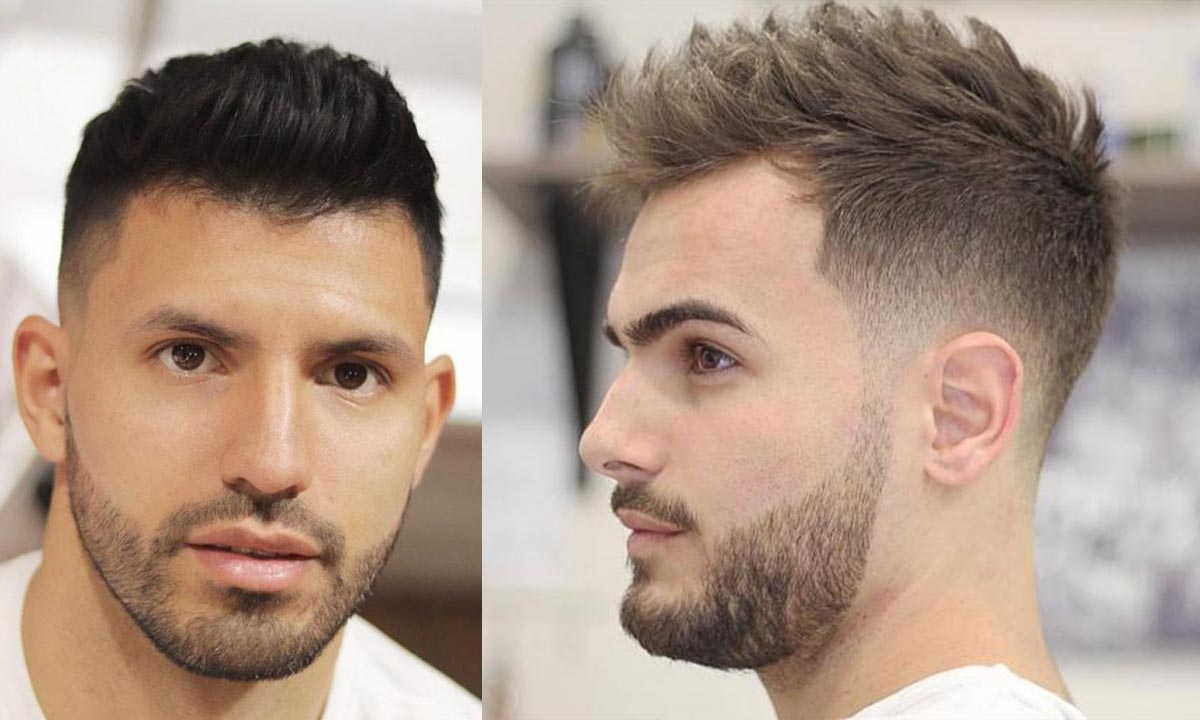 Quiff tóc kiểu thể thao nam tính