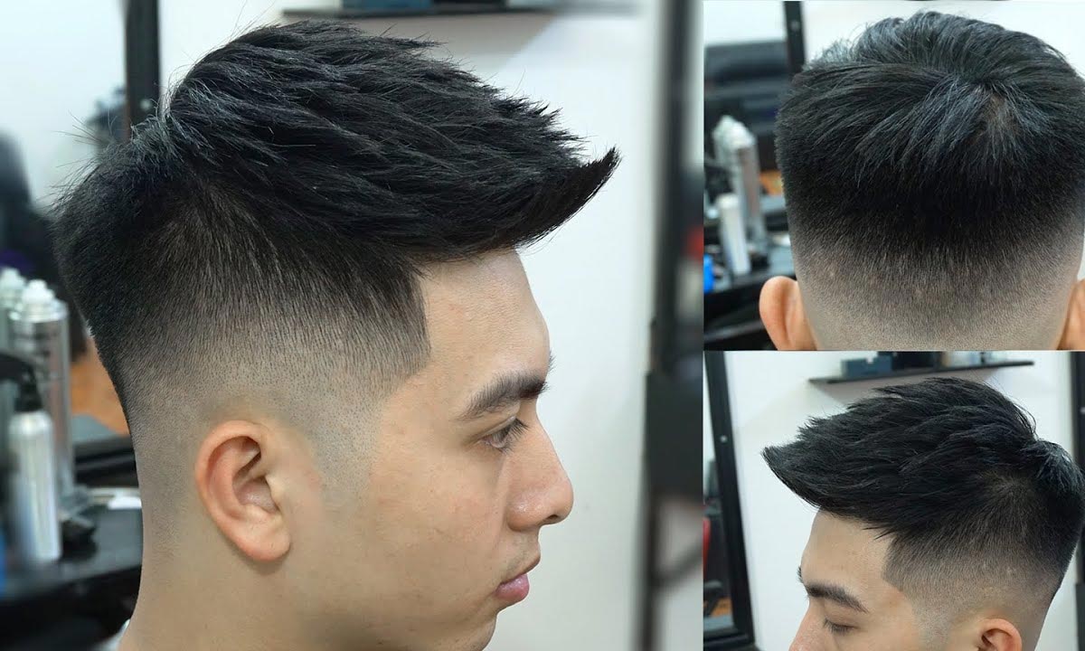 Kiểu tóc Short Quiff phụ hợp với mọi khuôn mặt