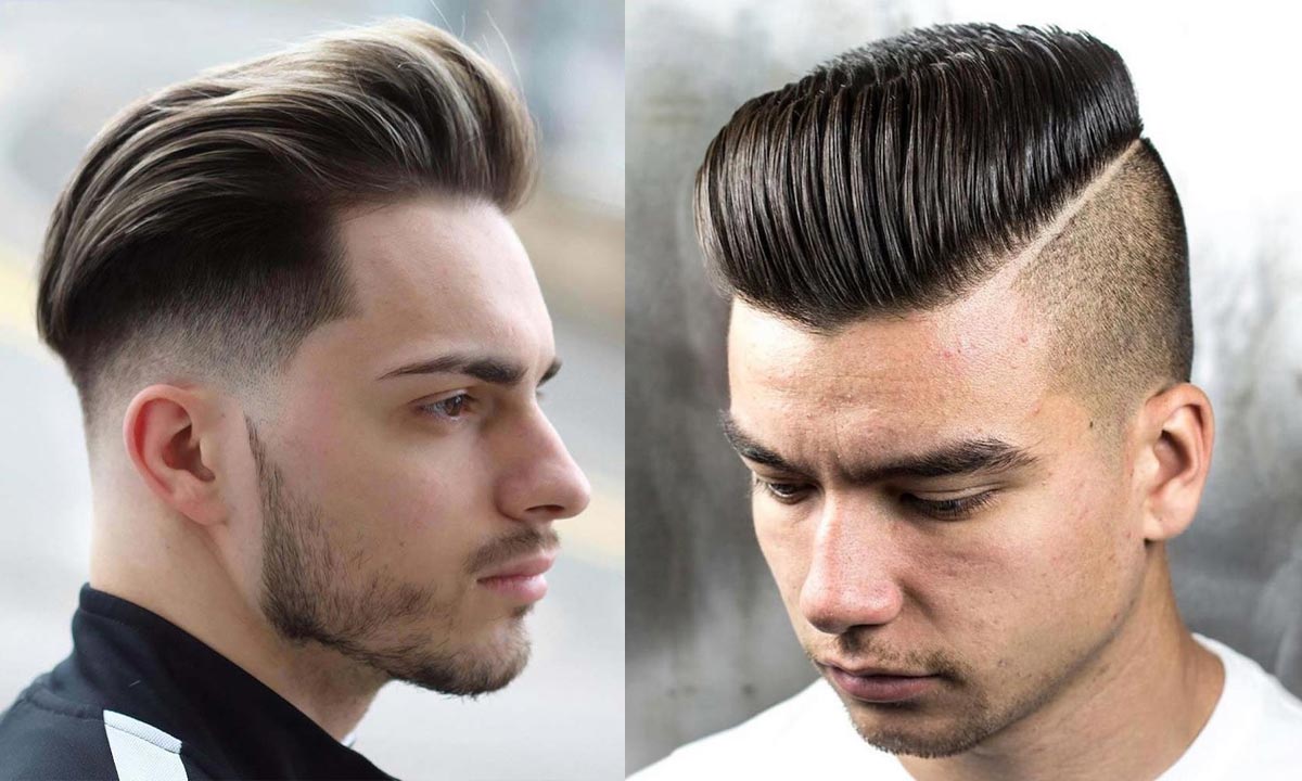 Cắt tóc nam kiểu pompadour hiện đại