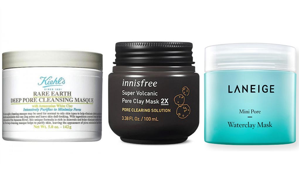 3-loại-mặt-nạ-đất-sét-hot-nhất-Innisfree-Laneige-Kiehl's