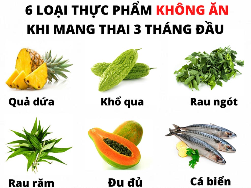 Bà bầu kiêng ăn gì? Các loại thực phẩm “cấm kỵ” khi mang thai