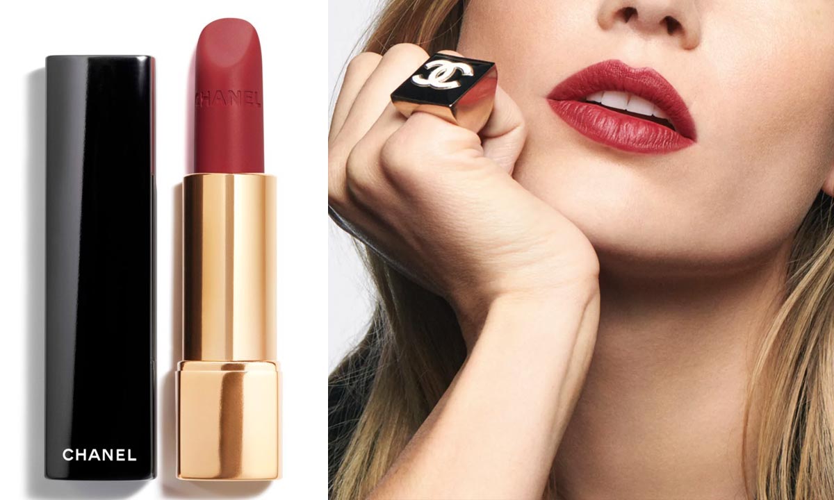 Son Chanel Rouge Allure Velvet Màu 58 Rouge Vie