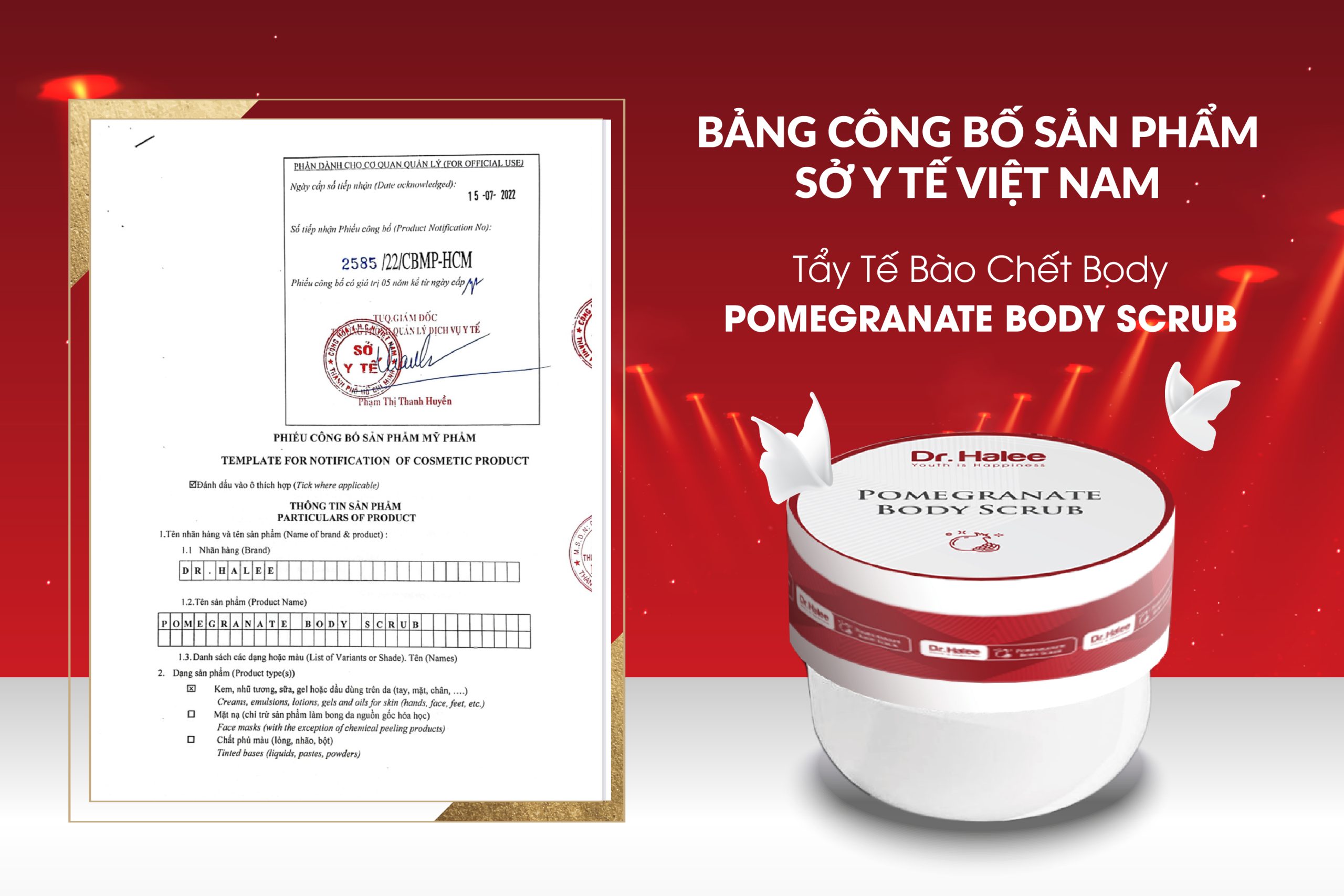 Giấy công bố sản phẩm tại sở y tế Việt Nam