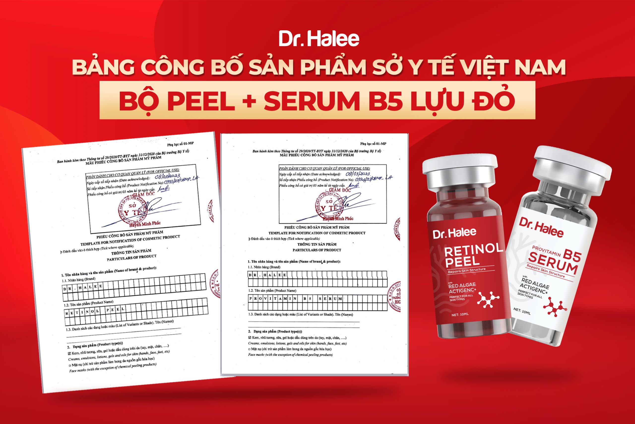 Công dụng, thành phần và hướng dẫn sử dụng bộ peel nhà DrHalee