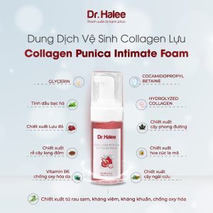 Dung Dịch Vệ Sinh Collagen Punica Intimate Foam